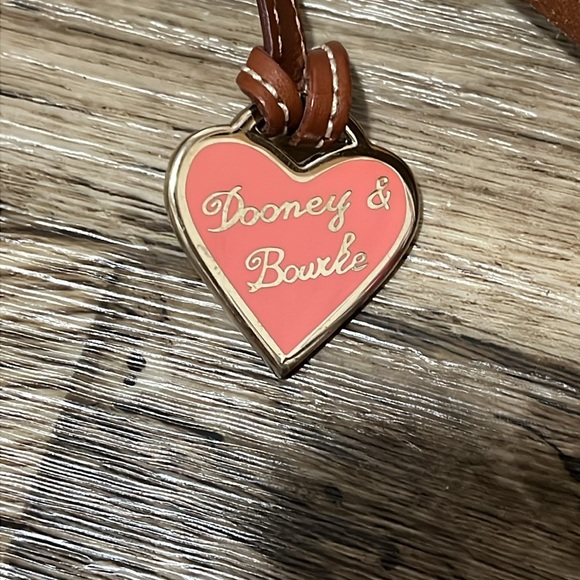 Dooney& Bourke Micro Bag Multicolor Leather Logo Preowned Possibly Vintage - Picture 9 of 12